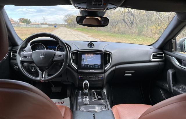 2017 Maserati Ghibli VIN ZAM57XSA9H1206127 COPART salvage auction — MINOR DENT/SCRATCHES, TX - SALVAGE VEHICLE TITLE (P), sold $24,600 on 2024-01-18 (photo 9)