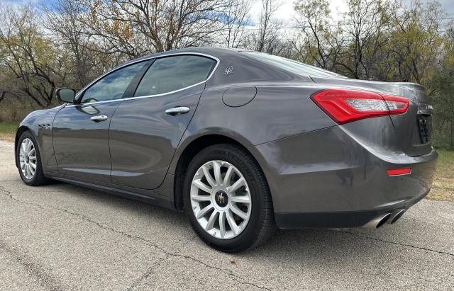 2017 Maserati Ghibli VIN ZAM57XSA9H1206127 COPART salvage auction — MINOR DENT/SCRATCHES, TX - SALVAGE VEHICLE TITLE (P), sold $24,600 on 2024-01-18 (photo 3)