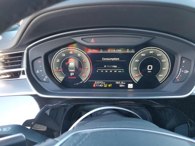 2023 Audi A8 VIN WAULDAF86PN008988 COPART salvage auction — Front End, AL - CERTIFICATE OF TITLE, sold $24,300 on 2026-03-25 (photo 9)