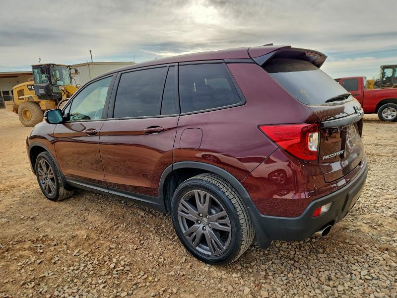2021 Honda Passport VIN 5FNYF7H50MB001456 COPART salvage auction — FRONT END, Al - Cert Of Title-Salvage Title, sold $7,600 on 2026-07-22 (photo 2)