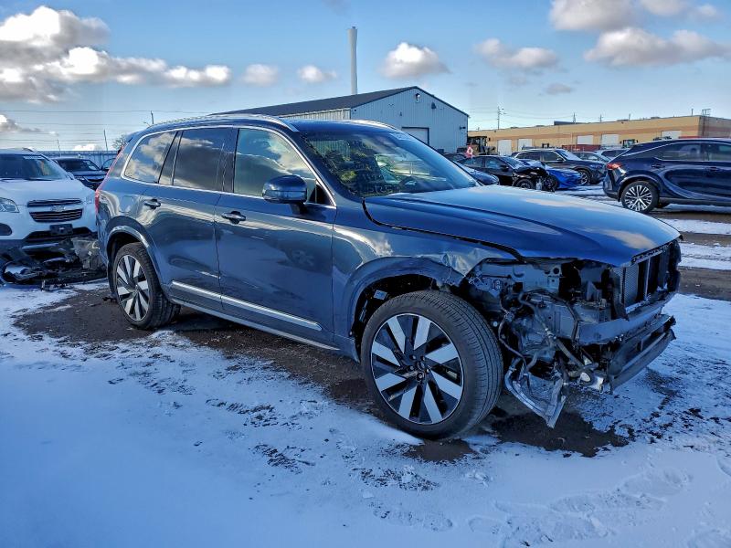 2025 Volvo Xc90 ultra VIN YV4H60PF1S1322328 COPART salvage auction — FRONT END, On - Permit Salvage, sold $37,500 on 2026-07-16 (photo 4)