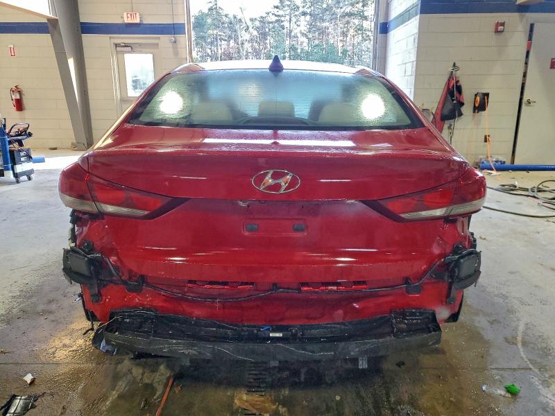 2017 Hyundai Elantra VIN KMHD84LF6HU177802 COPART salvage auction — REAR END, In - Certificate Of Title, sold $1,850 on 2026-07-24 (photo 6)