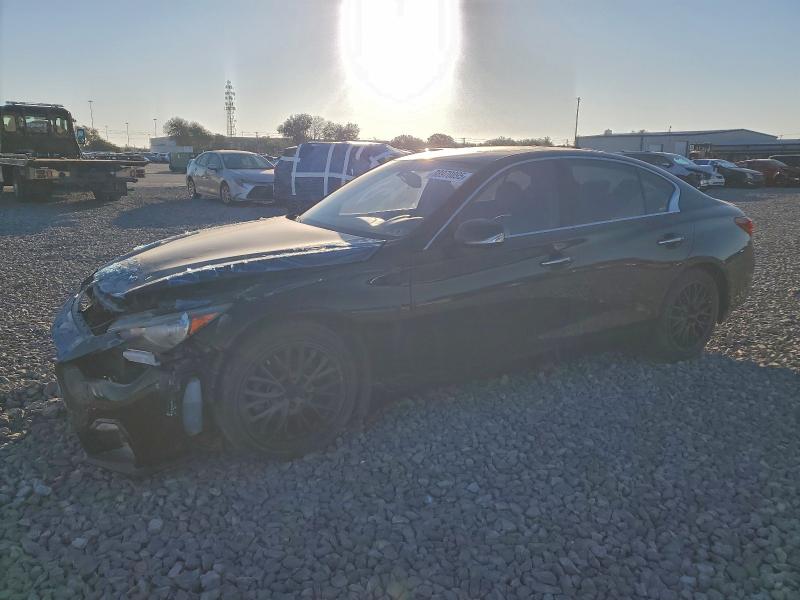 2019 Infiniti Q50 VIN JN1EV7AP9KM541848 COPART salvage auction — FRONT END, Fl - Cert Of Title-Rebuilt, sold $5,900 on 2026-07-09 (photo 1)