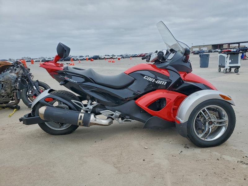2009 Can-am Spyder VIN 2BXJAXA129V001498 COPART salvage auction — NORMAL WEAR, TX - CERTIFICATE OF TITLE, sold $1,800 on 2026-07-02 (photo 1)
