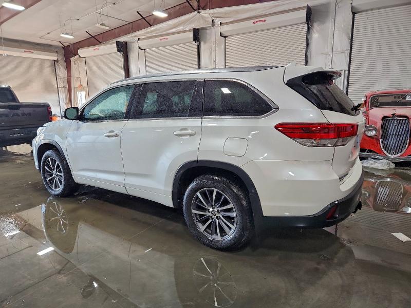 2018 Toyota Highlander VIN 5TDJZRFH6JS880566 COPART salvage auction — FRONT END, Ne - Cert Of Title-Salvage, sold $8,400 on 2026-07-08 (photo 2)