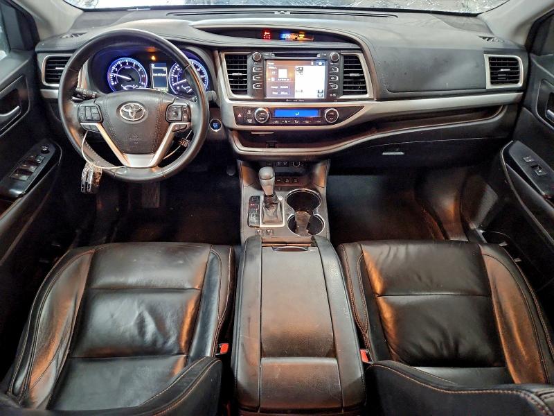 2018 Toyota Highlander VIN 5TDJZRFH6JS880566 COPART salvage auction — FRONT END, Ne - Cert Of Title-Salvage, sold $8,400 on 2026-07-08 (photo 8)