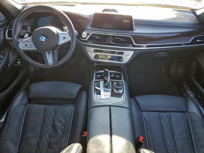 2022 BMW 7er VIN WBA7U2C06NCH03165 COPART salvage auction — REPLACED VIN, Nj - Cert Of Title-Salvage, sold $17,200 on 2026-07-31 (photo 8)