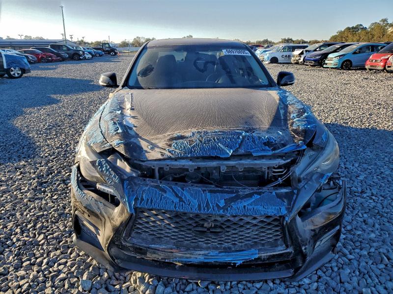 2019 Infiniti Q50 VIN JN1EV7AP9KM541848 COPART salvage auction — FRONT END, Fl - Cert Of Title-Rebuilt, sold $5,900 on 2026-07-09 (photo 5)