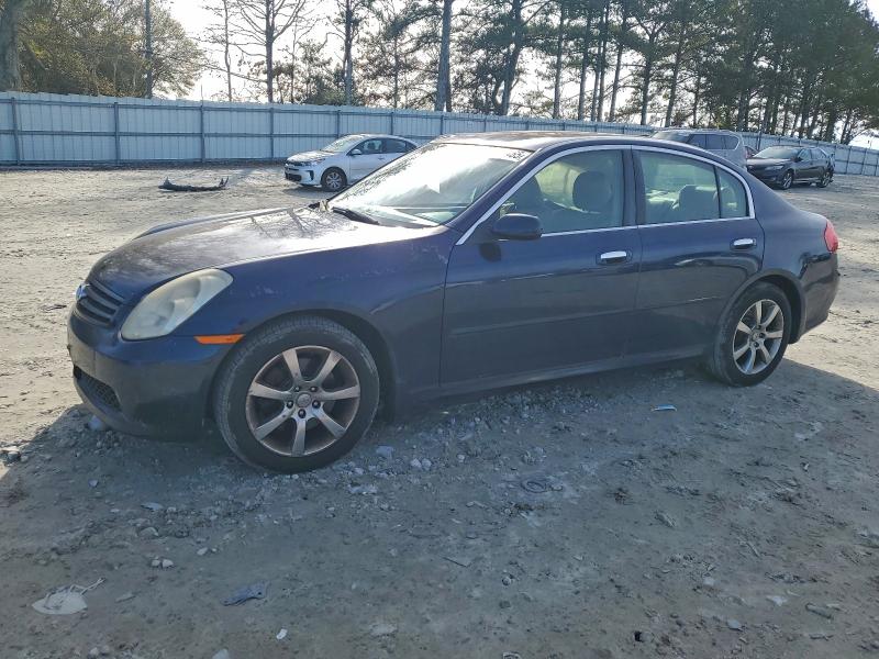 2006 Infiniti G35 VIN JNKCV51F06M603271 COPART salvage auction — SIDE, Ga - Cert Of Title-Salvage, sold $300 on 2026-07-06 (photo 1)
