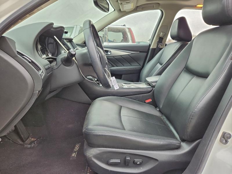 2019 Infiniti Q50 VIN JN1EV7AP6KM543279 COPART salvage auction — Front End, CA - SALVAGE CERTIFICATE, sold $3,999 on 2026-02-13 (photo 7)