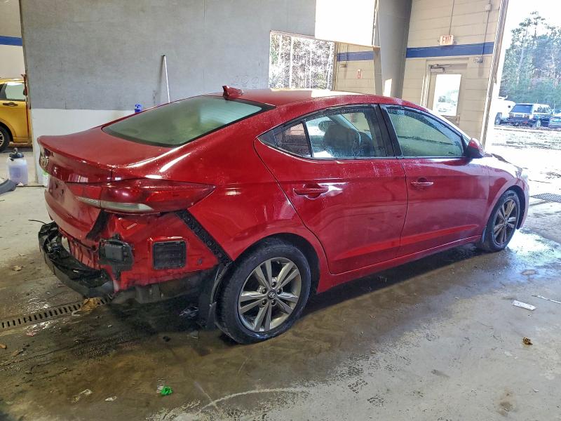2017 Hyundai Elantra VIN KMHD84LF6HU177802 COPART salvage auction — REAR END, In - Certificate Of Title, sold $1,850 on 2026-07-24 (photo 3)