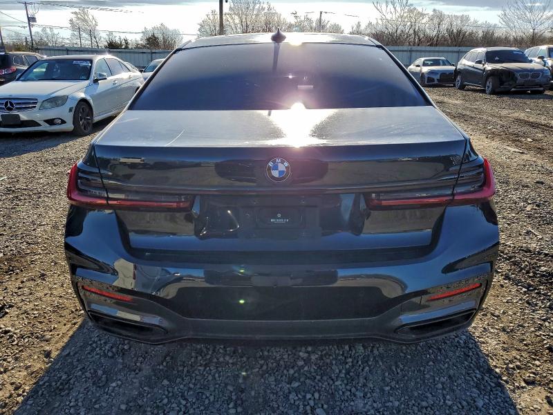 2022 BMW 7er VIN WBA7U2C06NCH03165 COPART salvage auction — REPLACED VIN, Nj - Cert Of Title-Salvage, sold $17,200 on 2026-07-31 (photo 6)