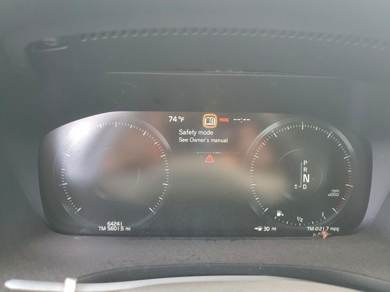 2020 Volvo S60 VIN 7JR102FK7LG041909 COPART salvage auction — Rear End, TX - CERTIFICATE OF TITLE, sold $2,200 on 2026-07-02 (photo 9)