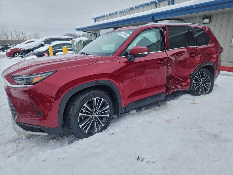 2025 Toyota All other VIN 5TDADAB50SS021325 COPART salvage auction — SIDE, Oh - Cert Of Title-Salvage, sold $20,700 on 2026-07-02 (photo 1)