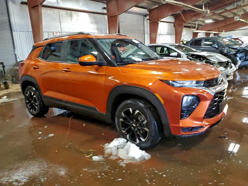 2022 Chevrolet Trailblzr VIN KL79MPSL4NB031918 COPART salvage auction — FRONT END, Mi - Cert Of Title-Salvage Vehicle, sold $5,800 on 2026-07-06 (photo 4)