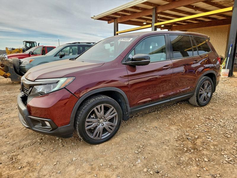 2021 Honda Passport VIN 5FNYF7H50MB001456 COPART salvage auction — FRONT END, Al - Cert Of Title-Salvage Title, sold $7,600 on 2026-07-22 (photo 1)