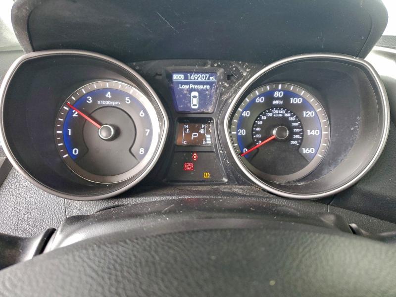 2016 Hyundai Elantra VIN KMHD35LH3GU305398 COPART salvage auction — FRONT END, Ca - Salvage Certificate, sold $1,700 on 2026-07-28 (photo 9)