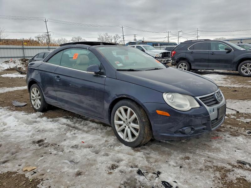 2007 Volkswagen Eos VIN WVWFA71FX7V002645 COPART salvage auction — VANDALISM, In - Bill Of Sale - Parts Only, sold $350 on 2026-07-13 (photo 4)