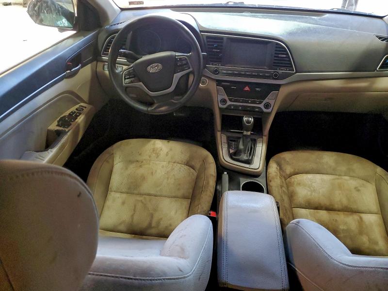 2017 Hyundai Elantra VIN KMHD84LF6HU177802 COPART salvage auction — REAR END, In - Certificate Of Title, sold $1,850 on 2026-07-24 (photo 8)